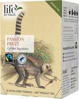 Passionsfrukt, Grönt te, Life by Follis Rainforest Fairtrade, 20 påsar